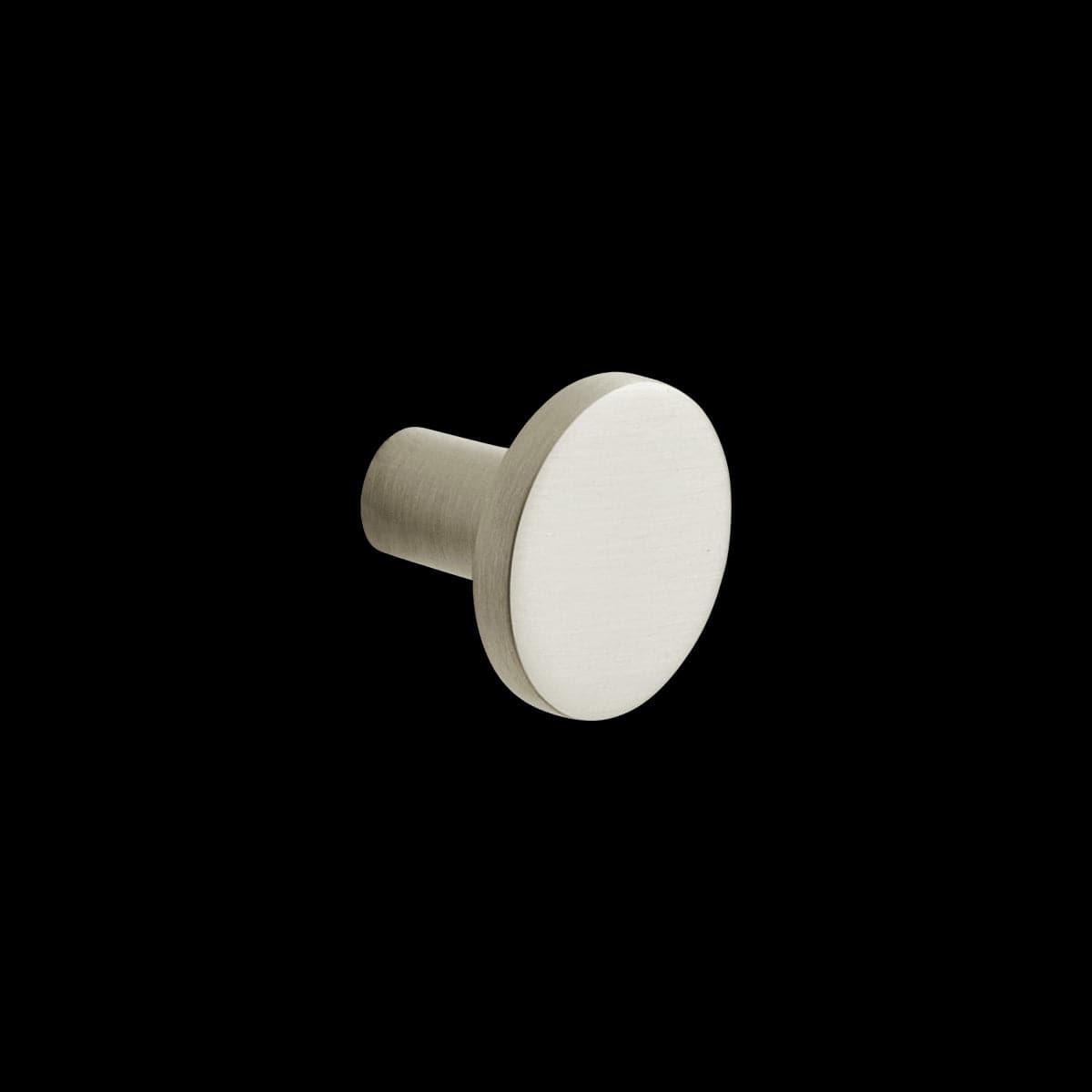 4 BENNY KNOBS D 25 MM IN POLISHED BRUSHED NICKEL - best price from Maltashopper.com BR410007481