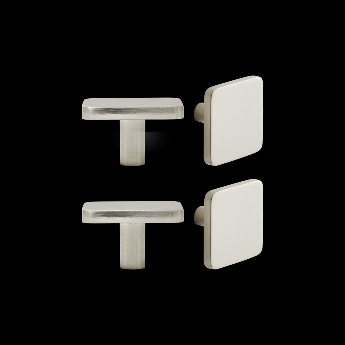 4 KEO 40 MM BRUSHED NICKEL KNOBS - best price from Maltashopper.com BR410007478