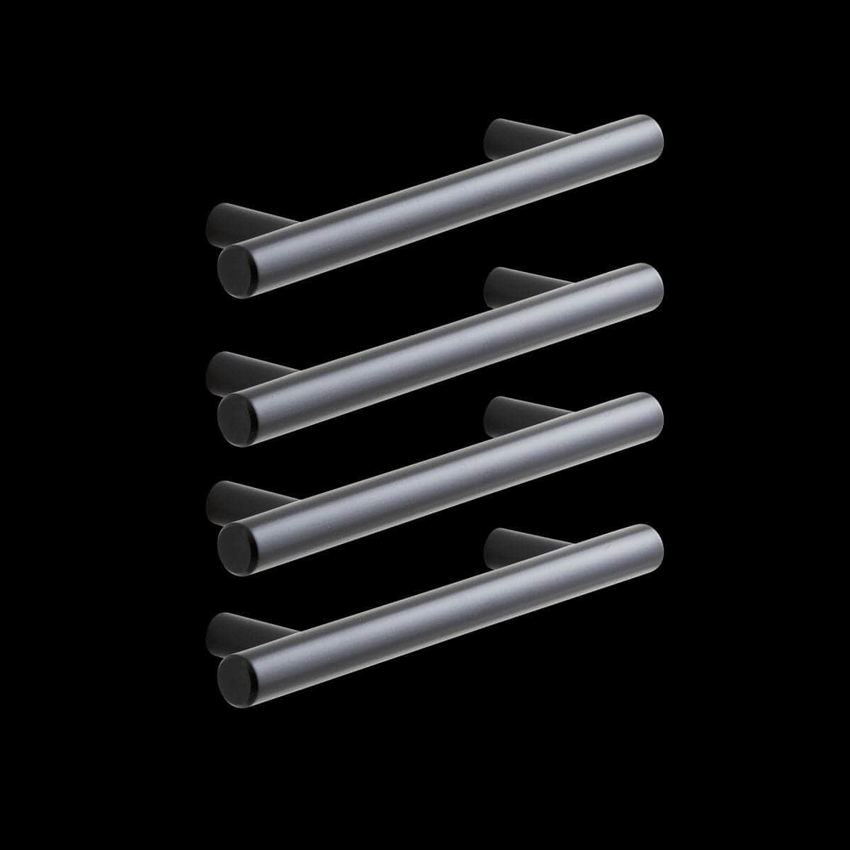 Bricocenter 4 SARA HANDLES WITH 96 MM SPACING IN MATT BLACK METAL