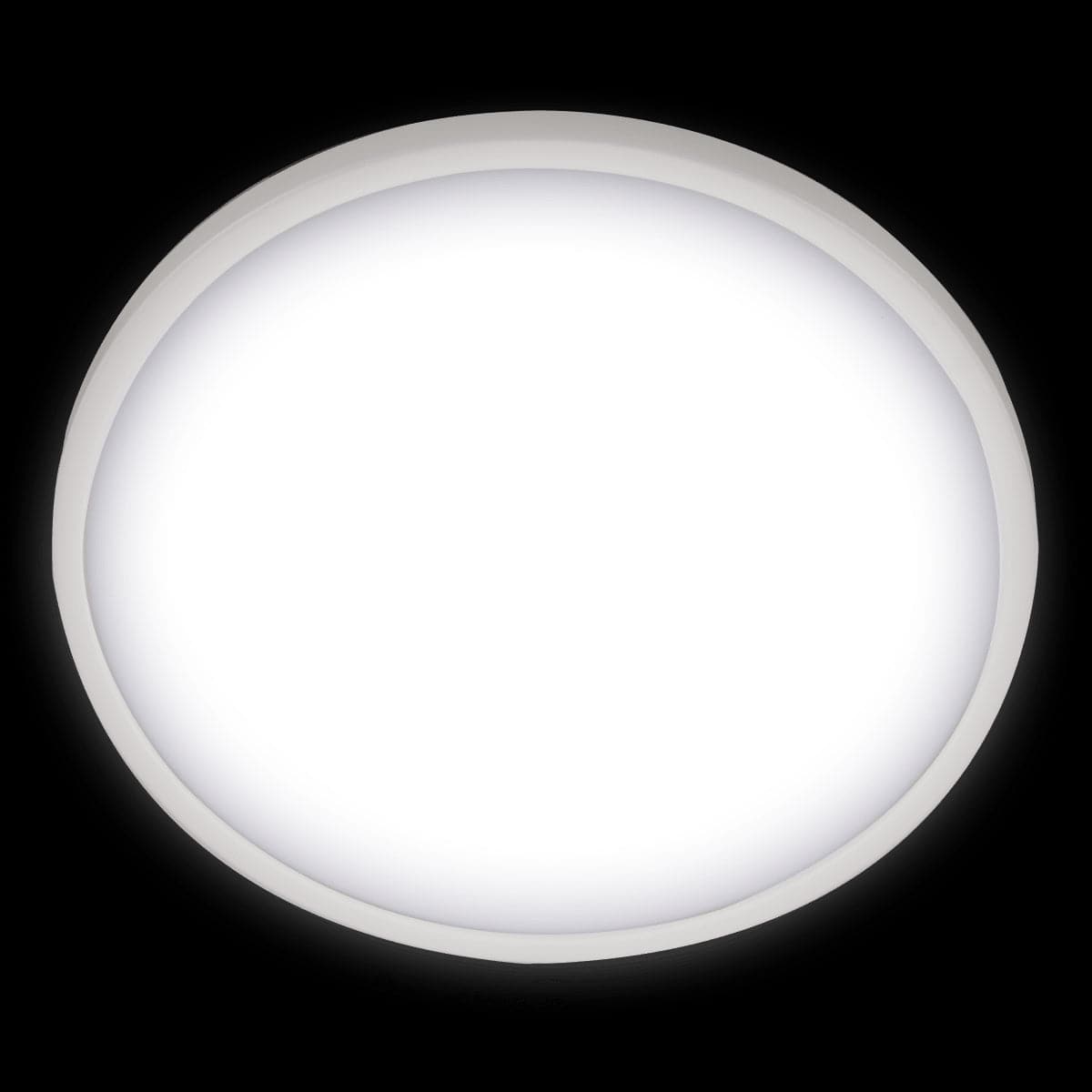 Bricocenter SANOA ALUMINIUM CEILING LIGHT WHITE 40X2CM LED 28W CCT DIMMABLE IP44