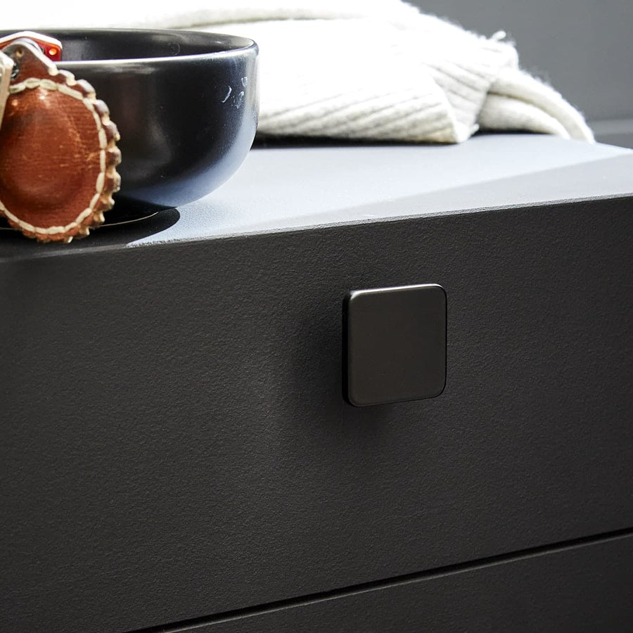 Bricocenter 4 KEO 40 MM BLACK ALUMINIUM KNOBS