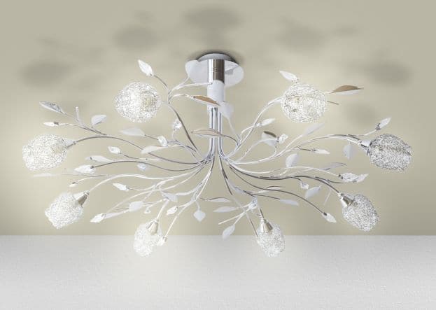 SPOTLIGHT ADRIANA METAL CHROME D95 8XG4=200W