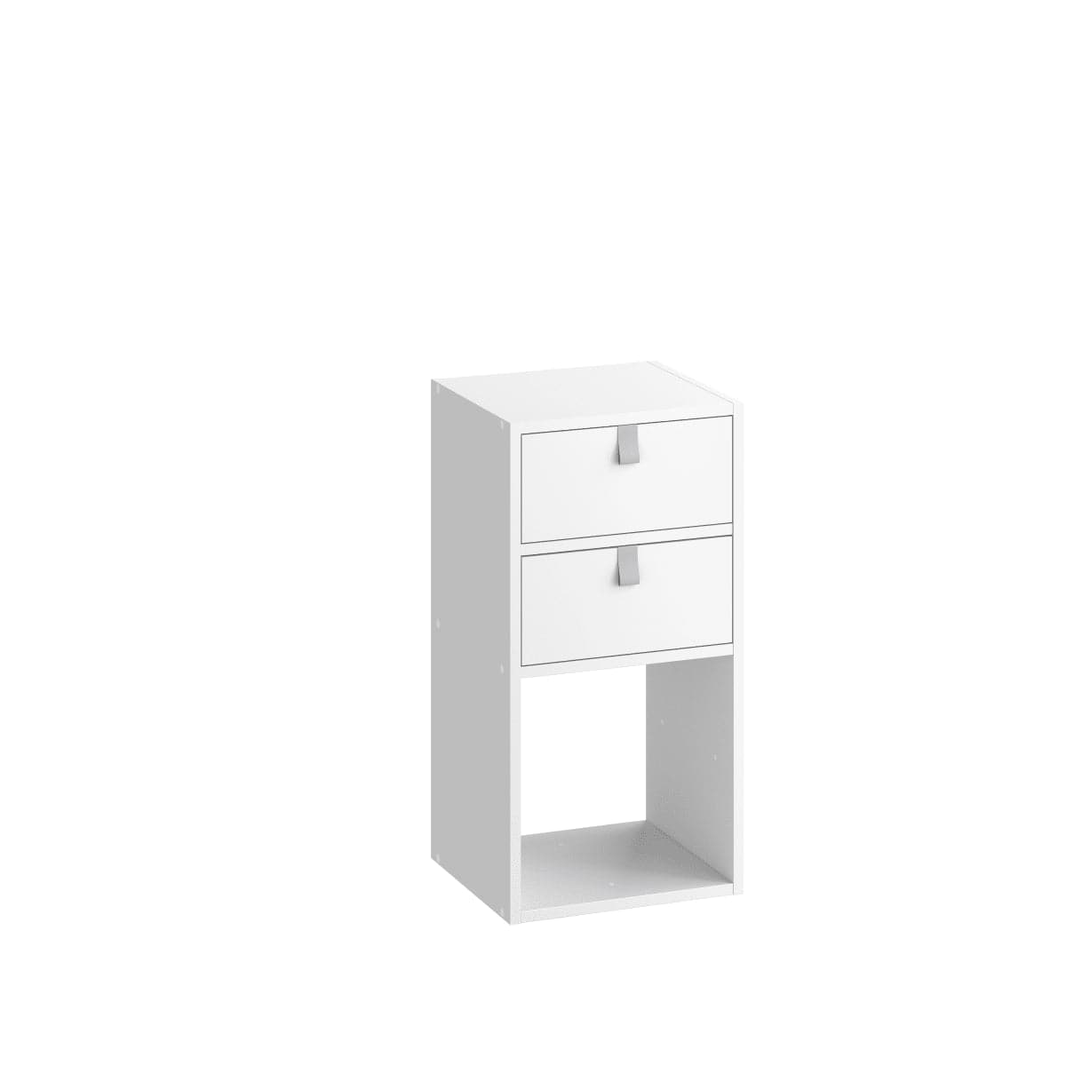 KUB SPACEO DRAWER L32.4xP31.6xH15CM IN WOOD WHITE