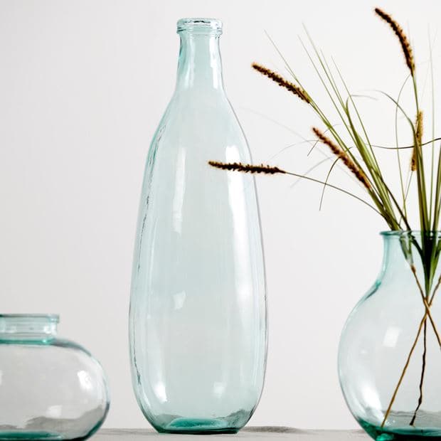 MONTANA Transparent vase H 75 cm - Ø 25 cm