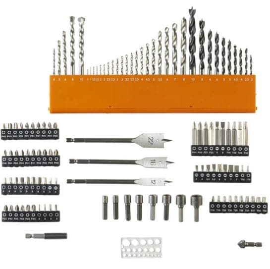 SET 119 PIECES DEXTER BITS + ASSORTED BITS
