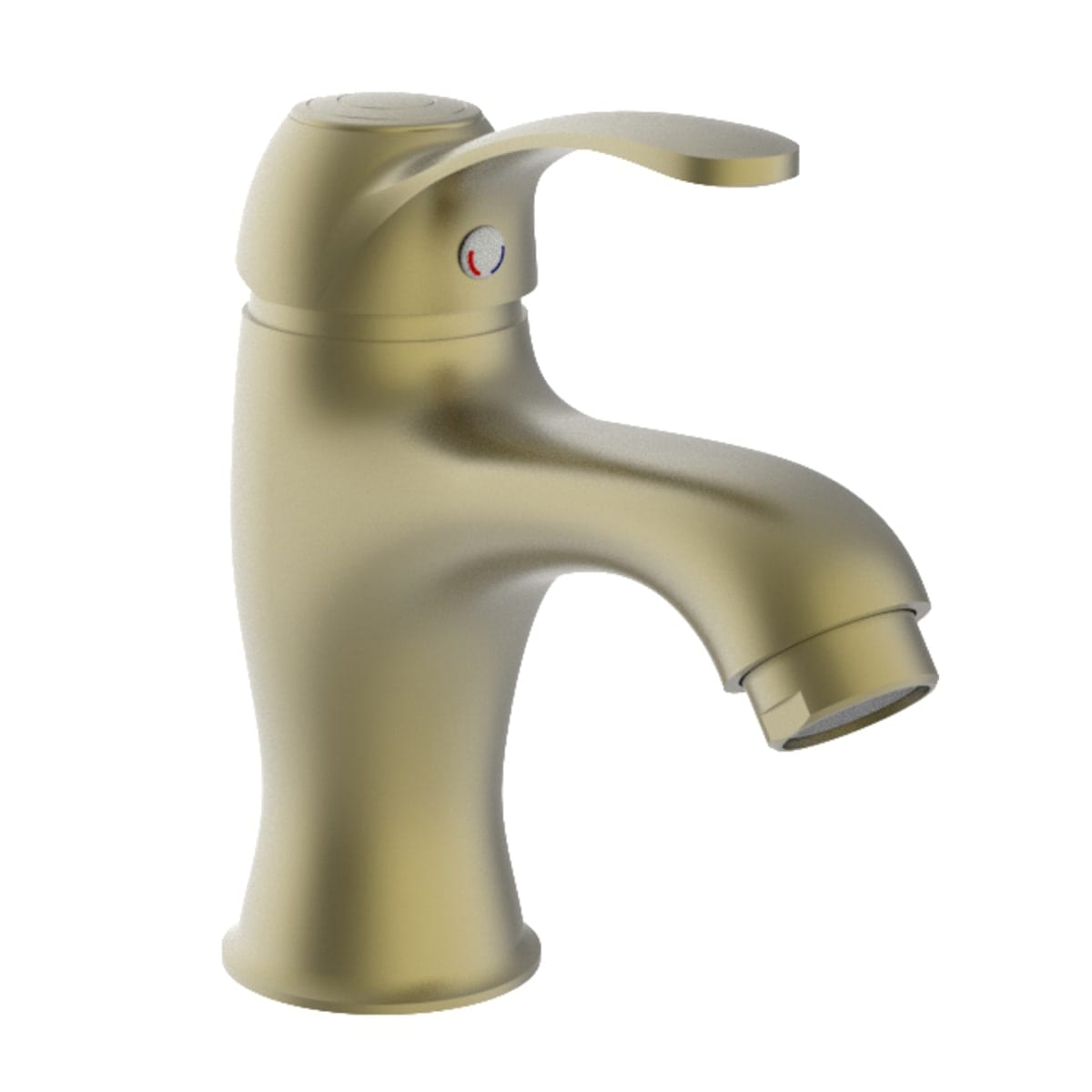 Bricocenter BASIN MIXER DISTRI SERIES BRONZE WITH WASTE