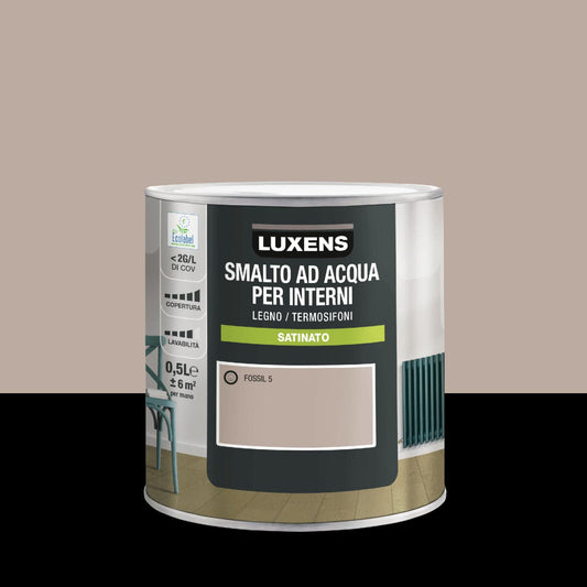 LUXENS FOSSIL 5 SATIN INTERIOR ENAMEL 500 ML