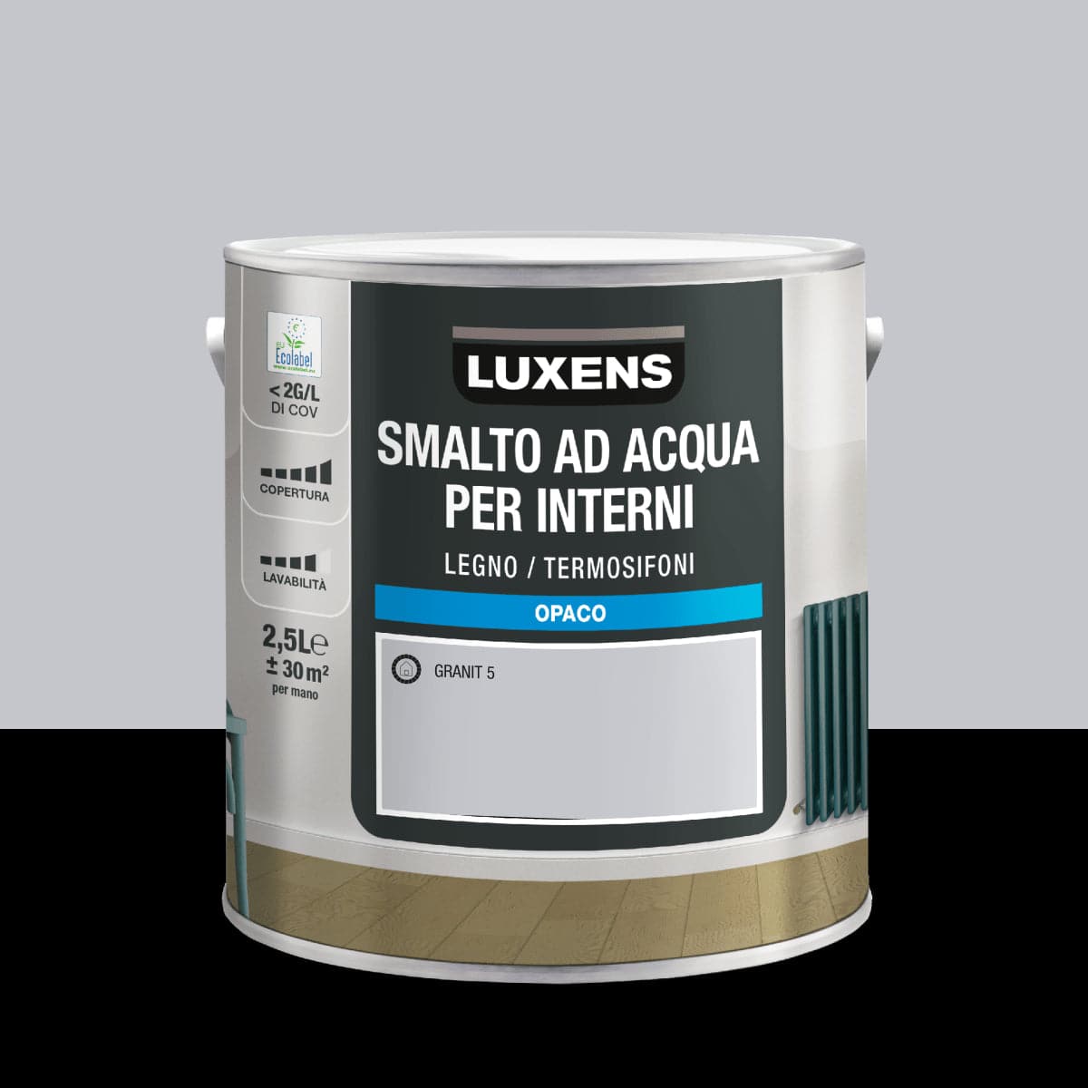 LUXENS GRANIT 5 MATT WATER-BASED INTERIOR ENAMEL 2.5 L