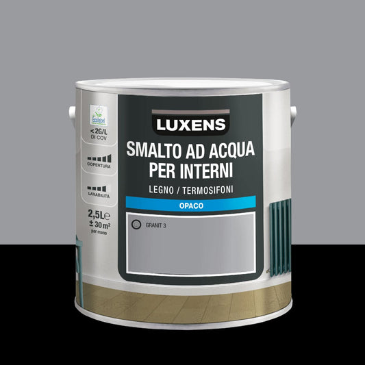 LUXENS GRANIT 3 MATT WATER-BASED INTERIOR ENAMEL 2.5 L