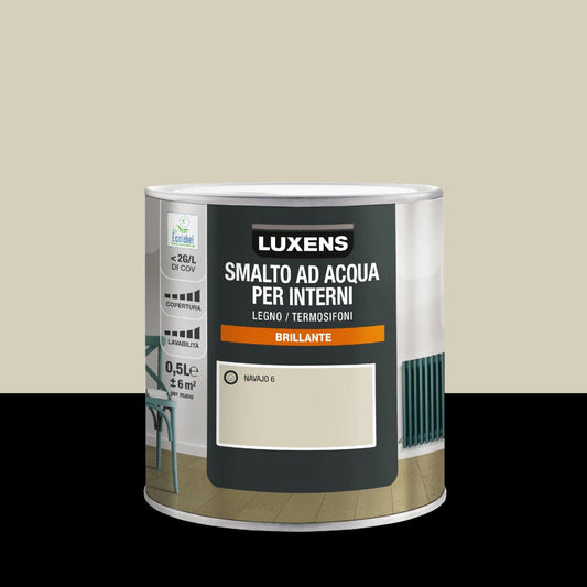 NAVAJO INTERIOR ENAMEL 6 BRILLIANT LUXENS 500ML