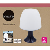GUACAMOLE TABLE LAMP WHITE AND BLUE H24 LED 2.5W - best price from Maltashopper.com BR420007713