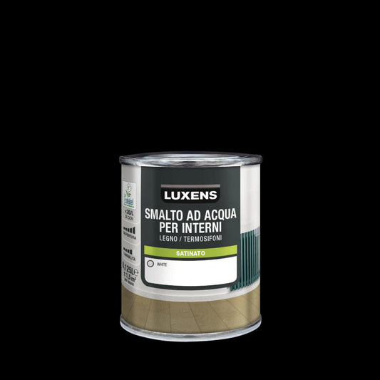 Bricocenter LUXENS SATIN WHITE INTERIOR WATER ENAMEL 125 ML