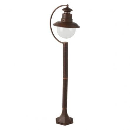 MARINA - lamp steel rust H108 cm E27 = 60W IP44 - best price from Maltashopper.com BR420950743