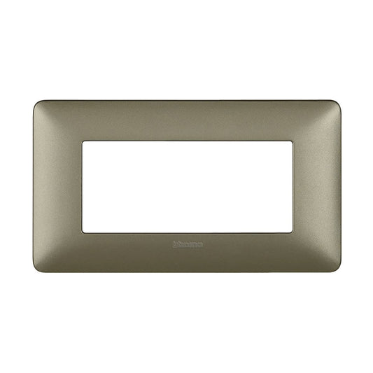 Bricocenter MATIX PLATE 4 PLACES TITANIUM