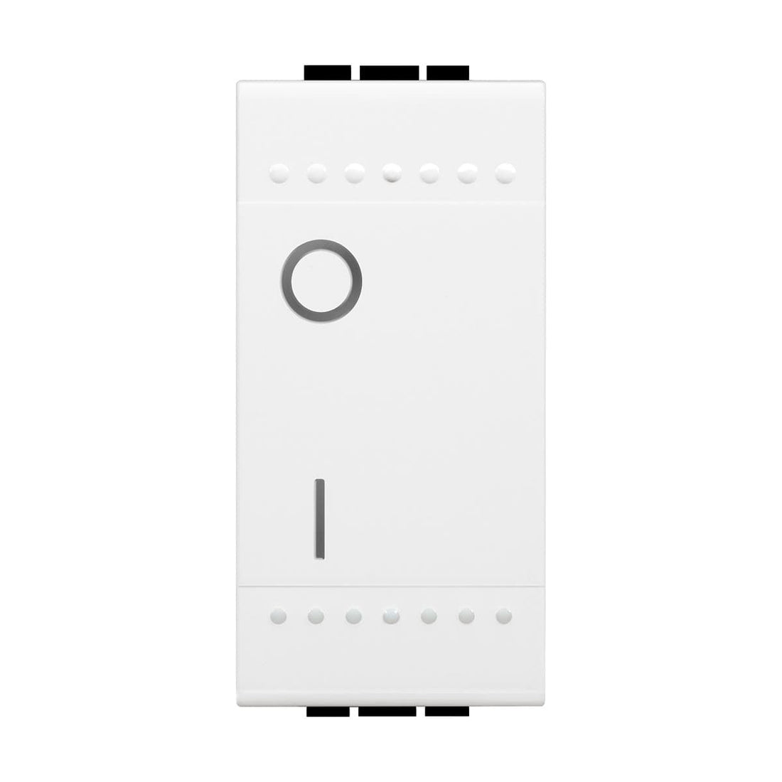 LIVING LIGHT DOUBLE POLE SWITCH 16A WHITE - best price from Maltashopper.com BR420100658