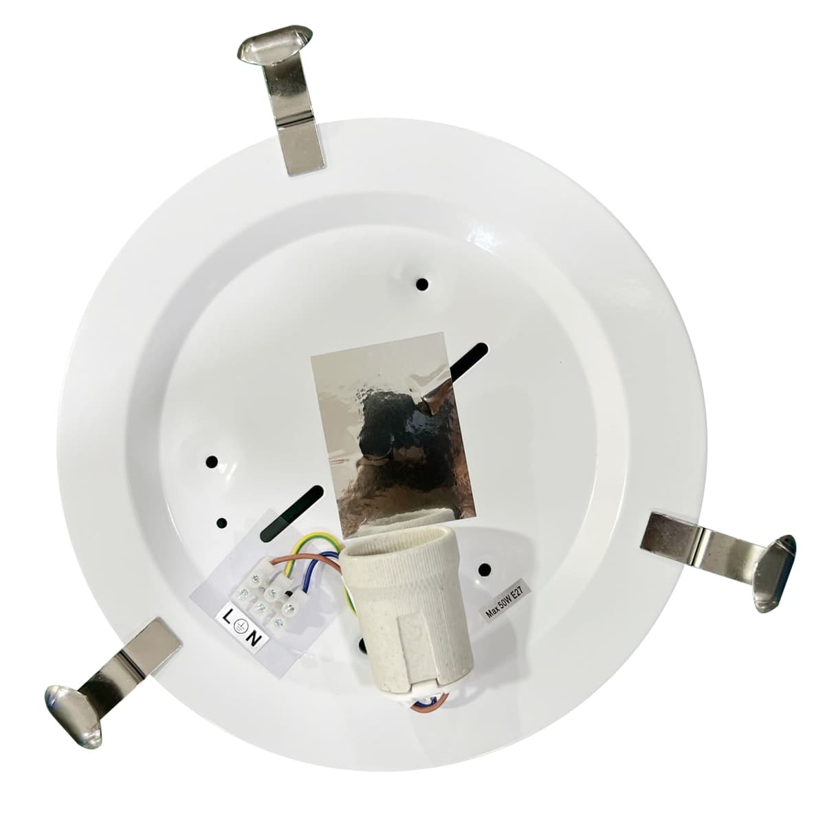 Bricocenter CEILING LIGHT ISLAND ALABASTER WHITE D30 E27=60W