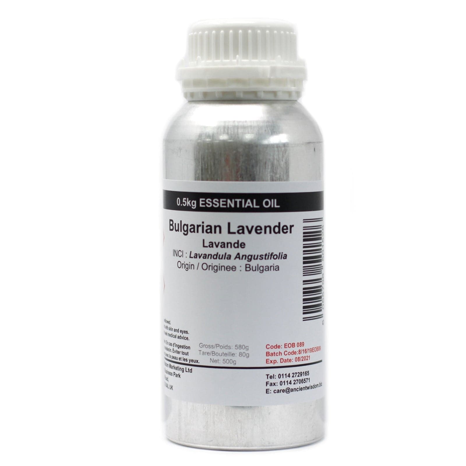 Bulgarian Lavender Essential Oil 0.5kg - best price from Maltashopper.com EOB-89