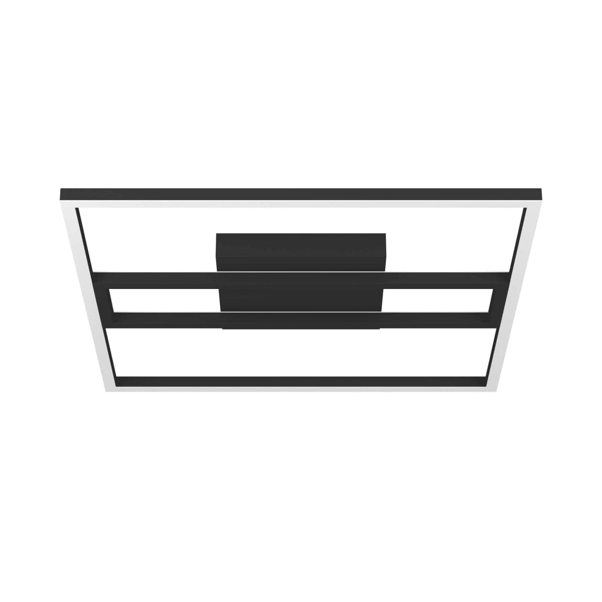 CALAGRANO ALUMINIUM CEILING LAMP BLACK 45X45CM CM LED 21W CCT DIMMABLE - best price from Maltashopper.com BR420008247