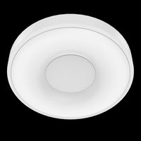 CEILING LAMP PIAZO METAL WHITE D48 CM LED 65W CCT DIMMABLE - best price from Maltashopper.com BR420007696