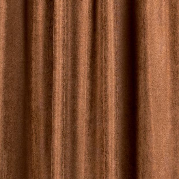 CHAMMY Brown curtain W 140 x L 250 cm - best price from Maltashopper.com CS663411