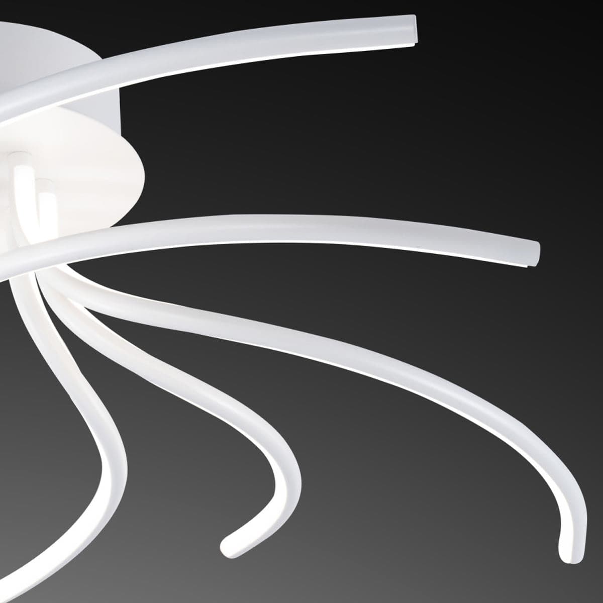 CEILING LIGHT NEBULA ALUMINIUM WHITE D12 CM LED 36W CCT DIMMABLE - best price from Maltashopper.com BR420008319