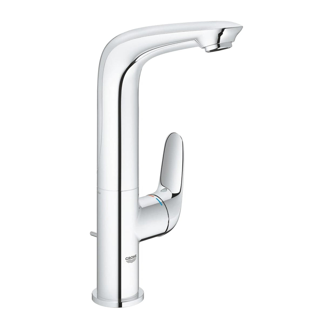 GROHE ESTYLE NEW WASHBASIN MIXER HIGH SPOUT CHROME W/DRAIN - best price from Maltashopper.com BR430009025