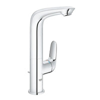 GROHE ESTYLE NEW WASHBASIN MIXER HIGH SPOUT CHROME W/DRAIN - best price from Maltashopper.com BR430009025