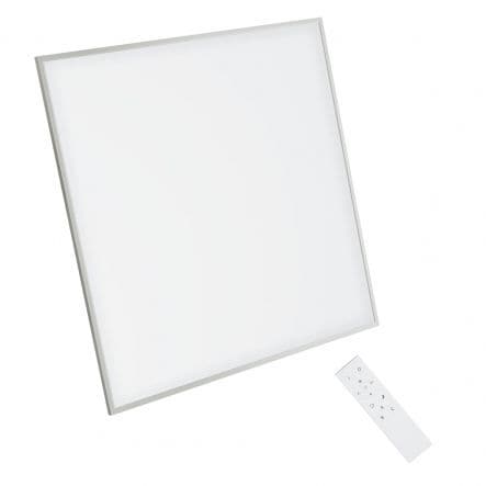 ALUMINIUM LED PANEL SILVER 60X60 CM 42W CCT DIMMABLE - best price from Maltashopper.com BR420005522