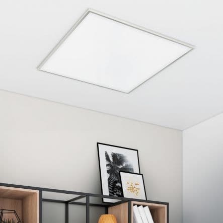 ALUMINIUM LED PANEL SILVER 60X60 CM 42W CCT DIMMABLE - best price from Maltashopper.com BR420005522