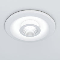 LIGURIA ALUMINIUM RECESSED SPOTLIGHT WHITE D20.5 CM LED 24W NATURAL LIGHT - best price from Maltashopper.com BR420005519