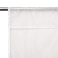 2 FLY SCREEN CURTAINS WHITE FILTER 200X280CM WITH LOOP
