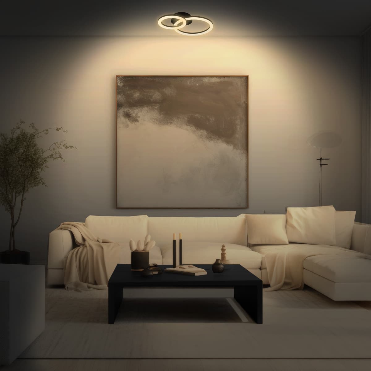 KENSHI D50 CM LED CEILING LIGHT 20W RGBW - best price from Maltashopper.com BR420008258