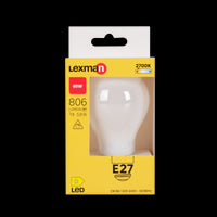 LED BULB E27=60W DROP FROSTED WARM LIGHT DIMMABLE - best price from Maltashopper.com BR420008046