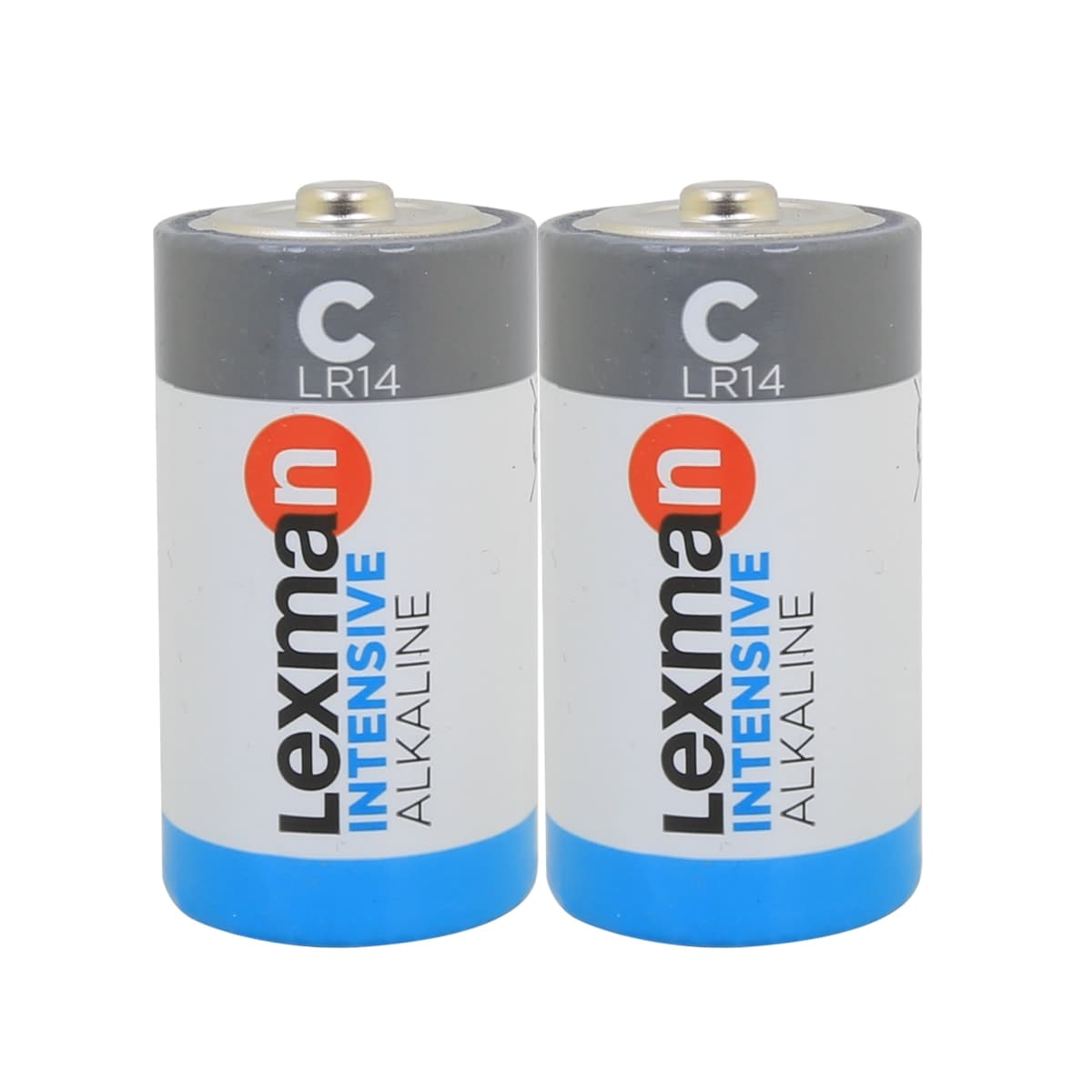 2 INTENSIVE ALKALINE HALF-TORCH C BATTERIES