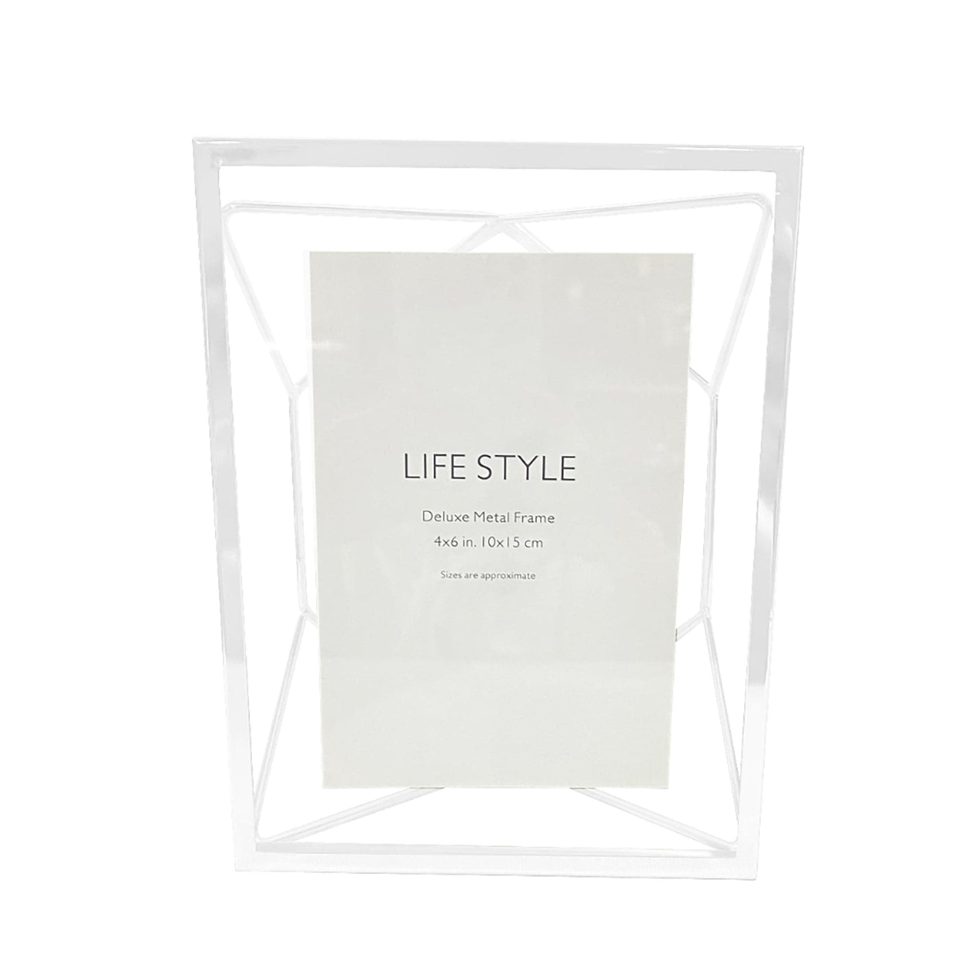 CALLIE FRAME 10x15CM METAL WHITE - best price from Maltashopper.com BR480010704