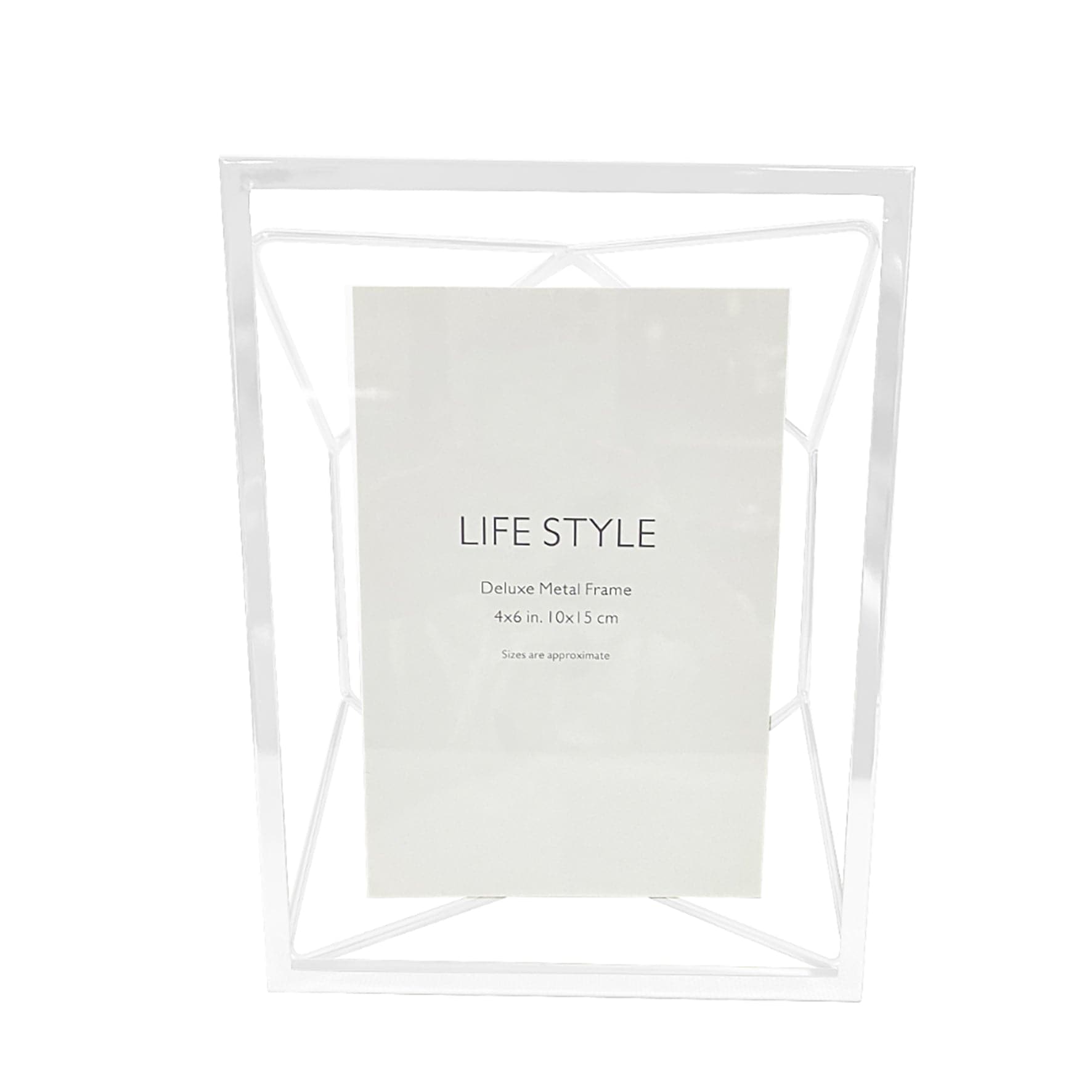 CALLIE FRAME 10x15CM METAL WHITE - best price from Maltashopper.com BR480010704