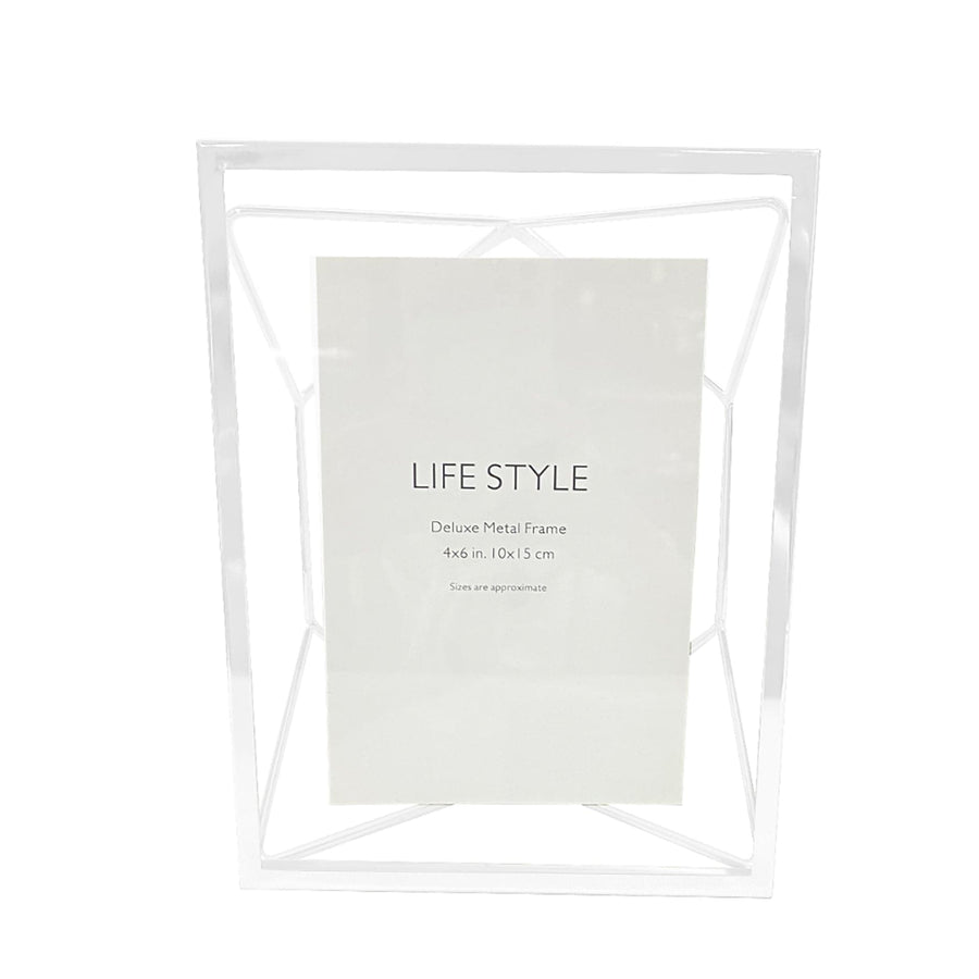 CALLIE FRAME 10x15CM METAL WHITE - best price from Maltashopper.com BR480010704