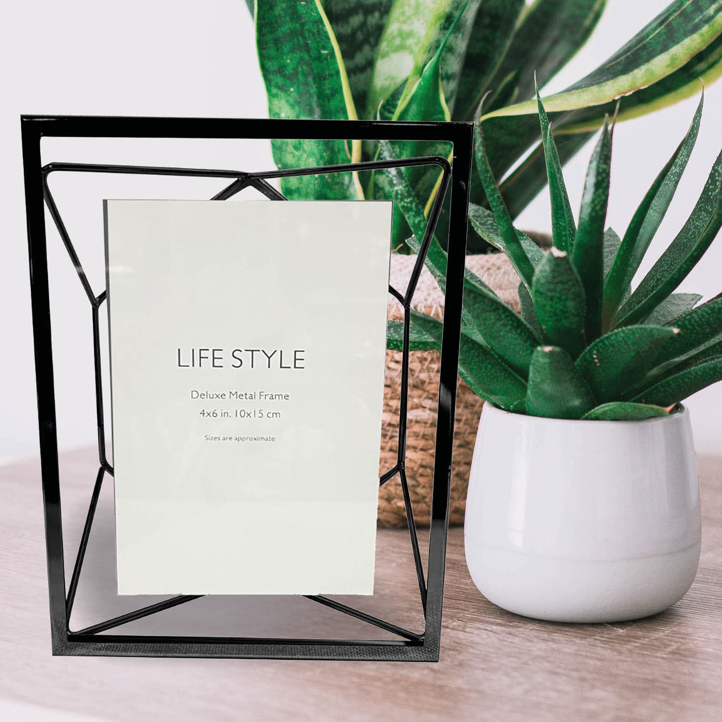 Bricocenter CALLIE FRAME 10x15CM METAL BLACK