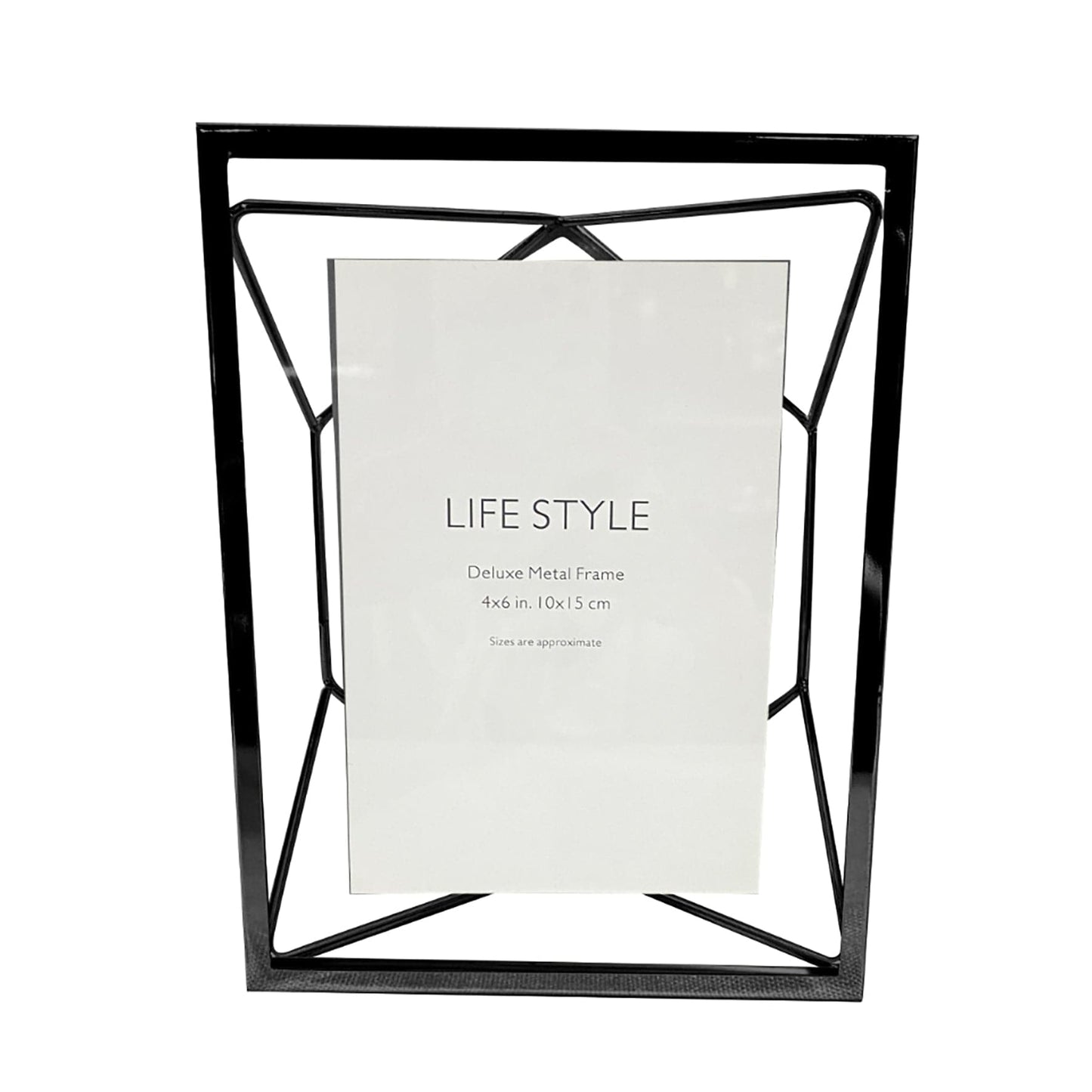 CALLIE FRAME 10x15CM METAL BLACK