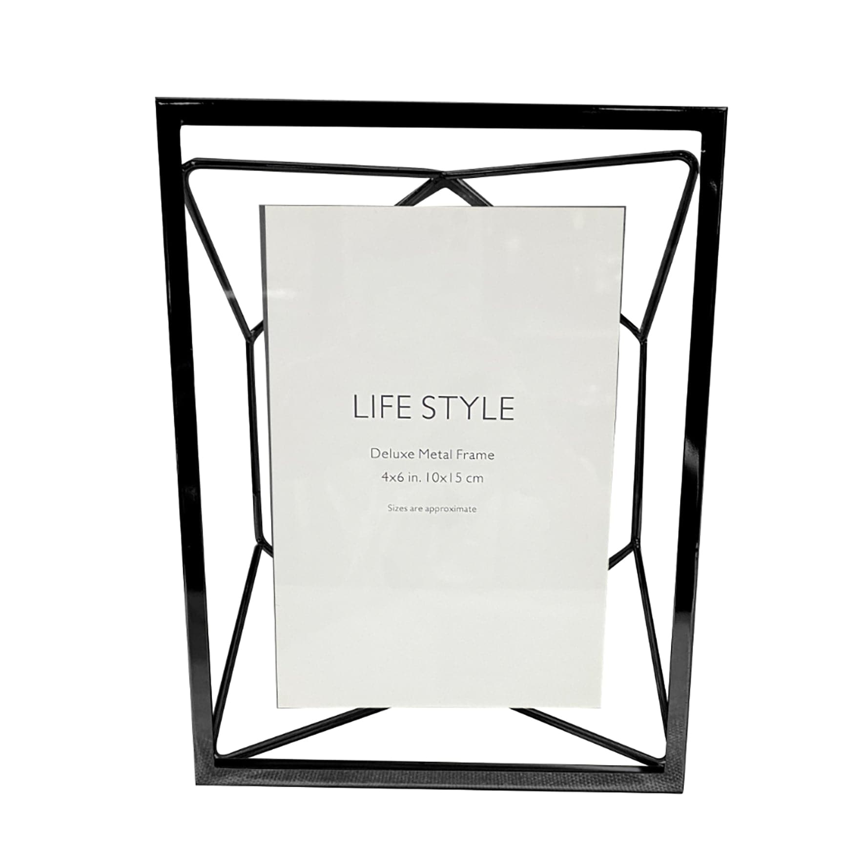 Bricocenter CALLIE FRAME 10x15CM METAL BLACK