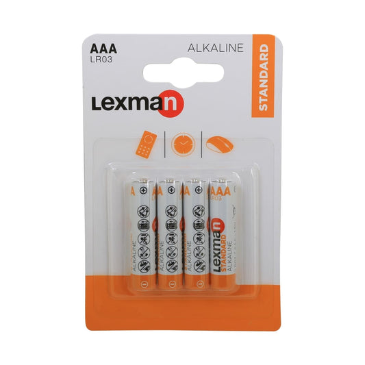 4 AAA ALKALINE MINISTYL BATTERIES STANDARDN