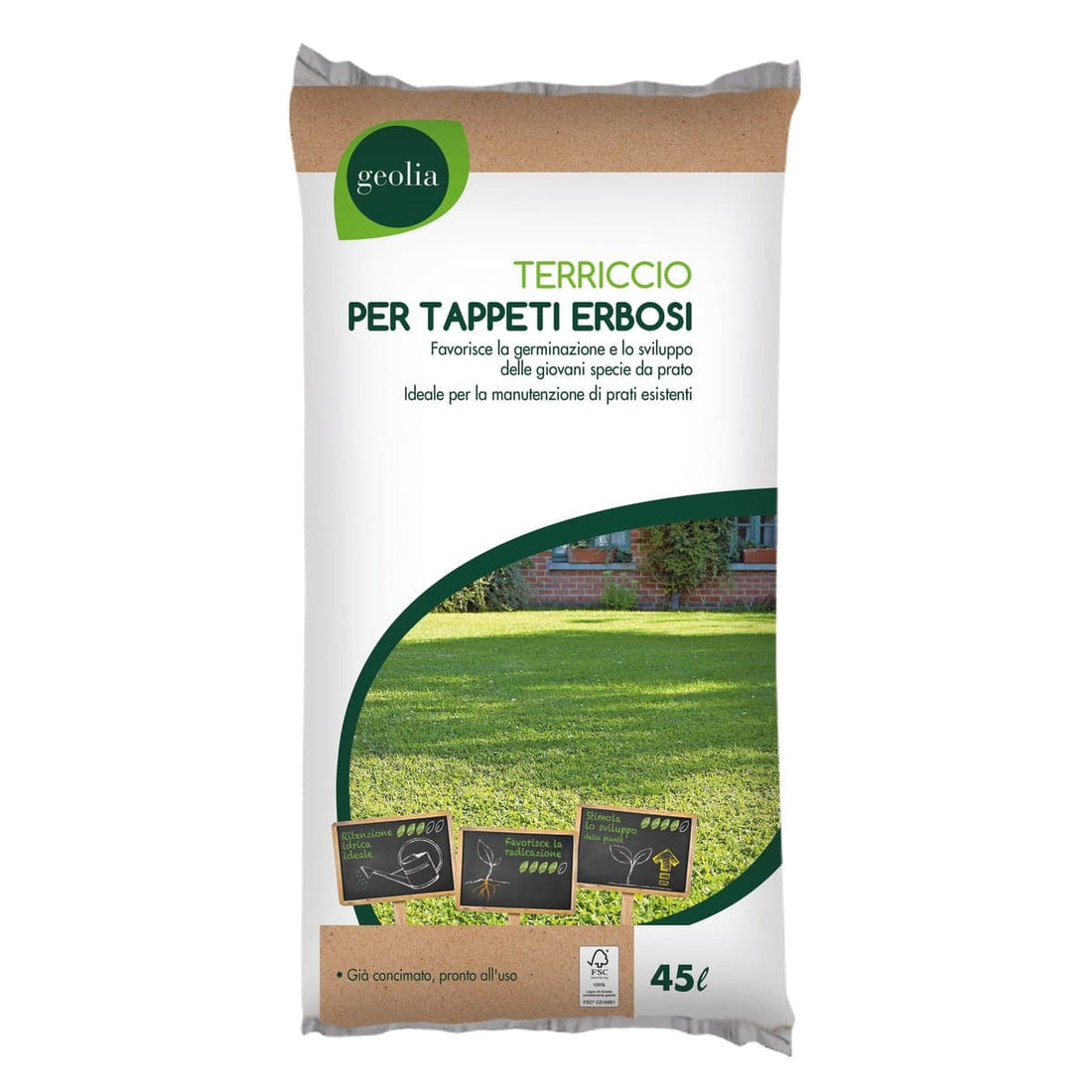 TURF SOIL 45 LT GEOLIA