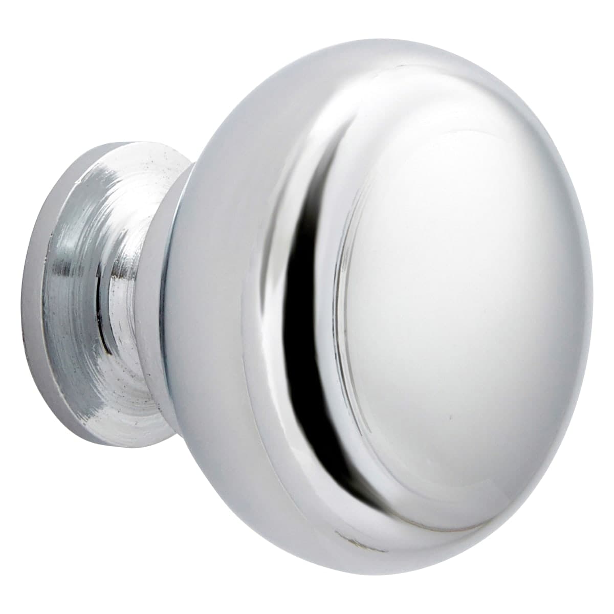 TODD POLISHED SILVER STEEL CABINET KNOB DIAM.32. 4 PIECES - best price from Maltashopper.com BR410005758