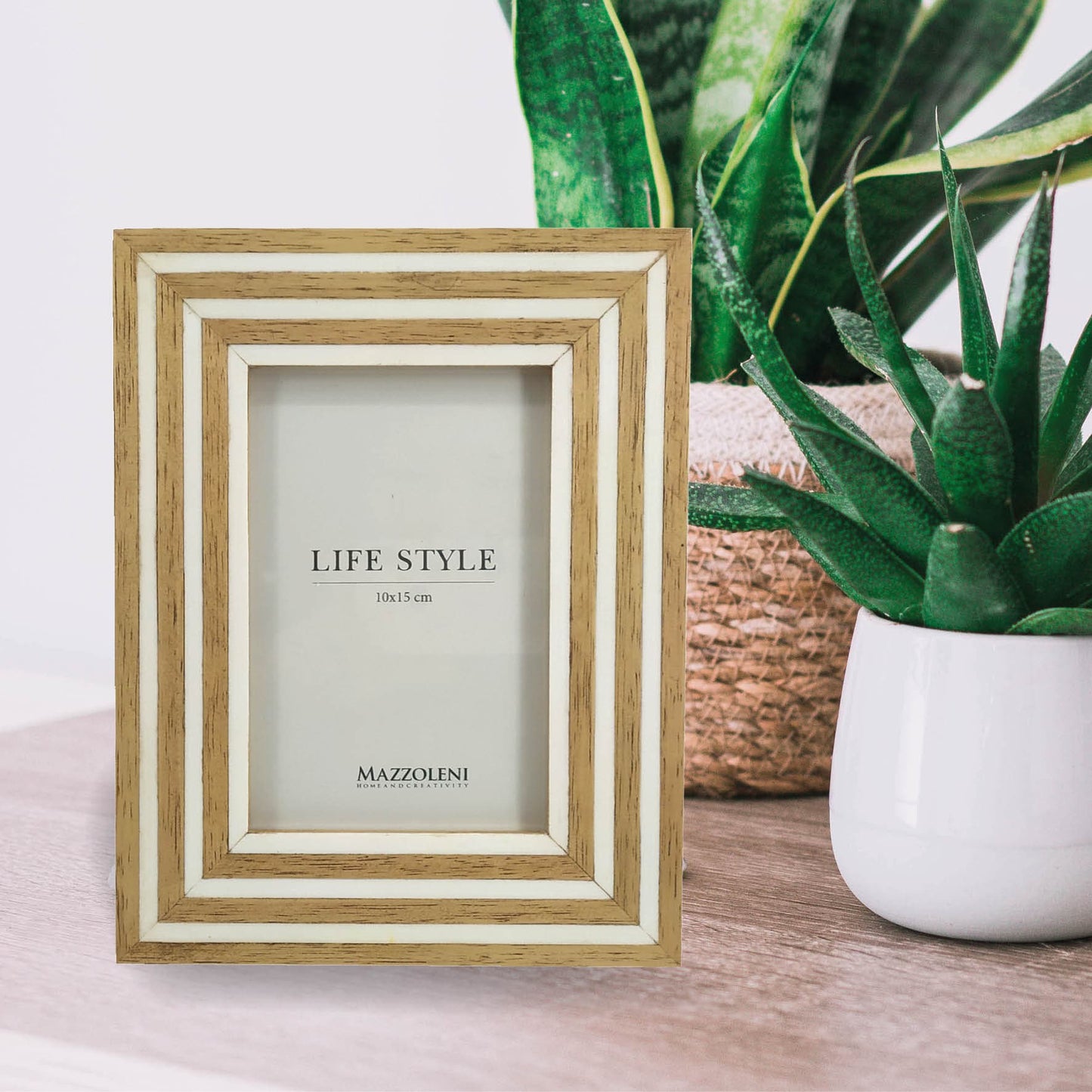 HOPE FRAME 10x15CM NATURAL WOOD - best price from Maltashopper.com BR480010705