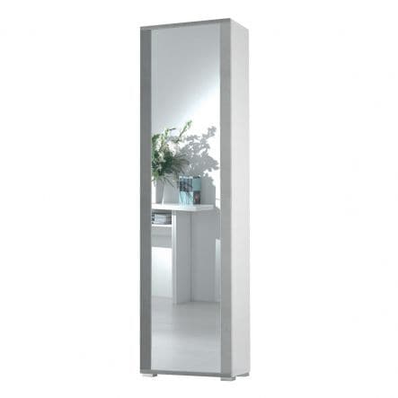 SHOE CABINET DOOR MIRROR WITH CONCRETE FRAME 50X32X182 - best price from Maltashopper.com BR440001965