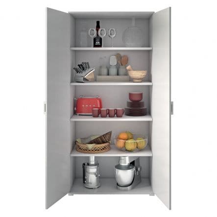 SECTIONAL WARDROBE IN SPACEO KIT L90 P45 H195 WHITE - best price from Maltashopper.com BR440001928