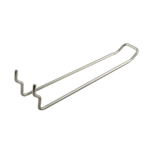 6 ROUND METAL HOOKS 16 CM