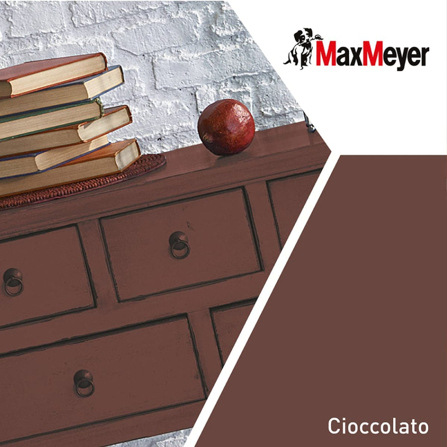Bricocenter CHOCOLATE SATIN POLYURETHANE WATER ENAMEL 750 ML