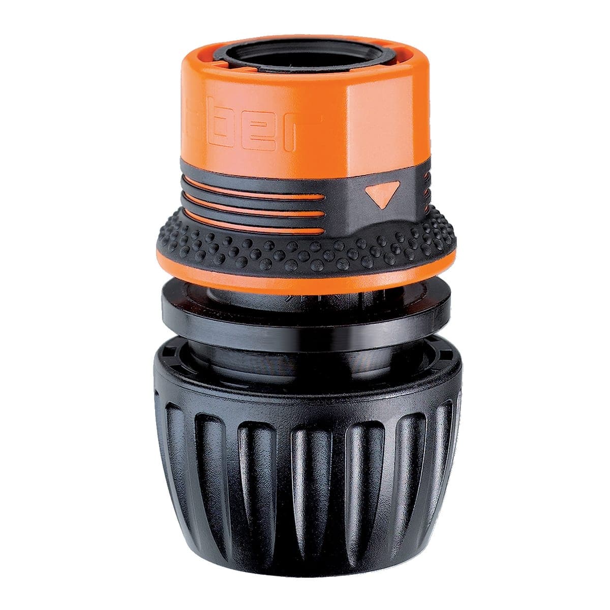 A. Адаптер "аквапульс" (вн. Коннектор пластиковый со стопом. Коннектор для шланга d1/2 пластик 160-028, 100000001564. Коннектор с аквастопом.