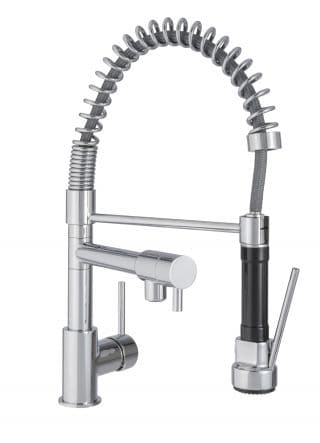 Bricocenter CANDY/ALAIN SPRING-LOADED SINK MIXER WITH CHROME HAND SHOWER
